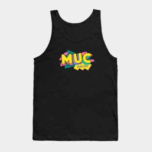 Munich, Germany Retro 90s Logo Tank Top